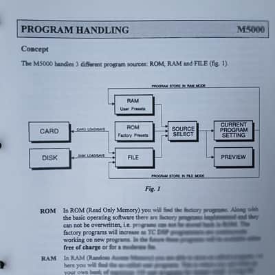Owner's Manual for t.c electronic M500 Digital Audio Mainframe  1995 image 7