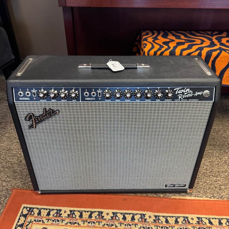 Fender Tone Master Twin Reverb 2-Channel 85-Watt 2x12" Digital Guitar Combo 2019 - Present - Black image 1