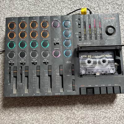 TASCAM Porta 07 Ministudio 4-Track Cassette Recorder 1990s - Black (dual speed modded) image 6