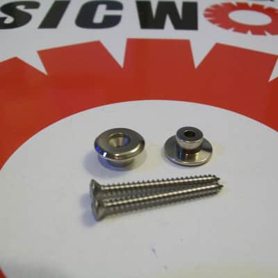 PRS Strap Buttons With Screws - NICKEL, #101753::002: