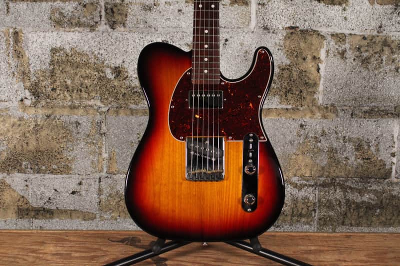 2021 G&L Fullerton Deluxe ASAT Classic Bluesboy with Rosewood Fretboard Old School Tobacco Sunburst w/ Hard Case image 1