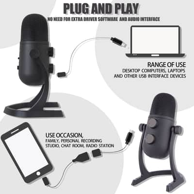 TIWASTAGE M78 USB condenser Microphone image 4
