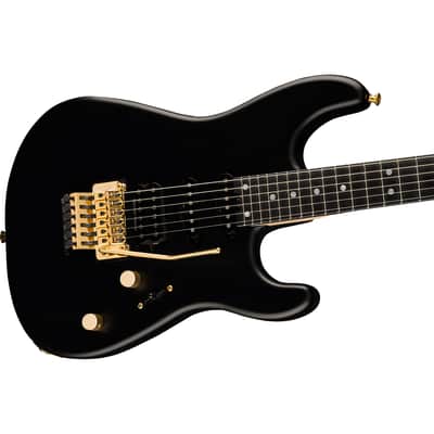 Charvel MJ Series San Dimas 1 HSS FR BLK EB image 4