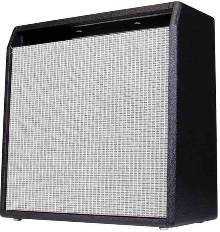 Mojotone 1x12 Bassman cabinet - Black Tolex image 1