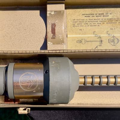 Electro-Voice 642 Cardiline Dynamic Shotgun Microphone 1960s - Nickel image 4