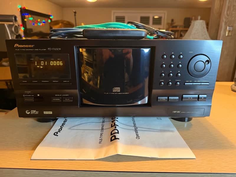 Pioneer  PD-F1009 301 CD Carousel Changer w/ Remote Like New MINT V Low Usage🔥