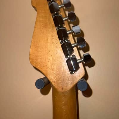 Vintage 1970s Memphis 102SB Stratocaster-Style MIJ Electric Guitar | Sunburst | Upgraded Wilkinson Tuners image 11