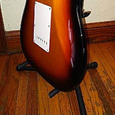 RARE 2009 Momose Sonix Custom Craft Guitar ST-62 3TS <> FLAME Maple Neck <> Bacchus Deviser <> Custom Shop Level Quality <> Momose Stratocaster Tweed Case <> 100% Original image 8