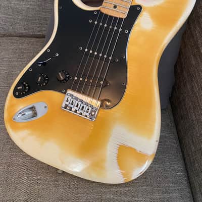 RARE 1977 Orig. Fender Stratocaster LEFTY Hardtail! Left Handed image 2