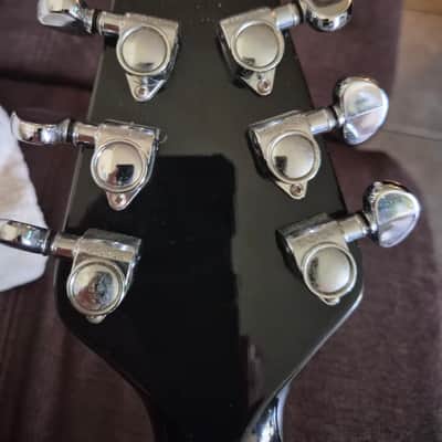 Gibson Flying V I with Kahler Vibrato and Offset Knobs 1981-1988  Ebony image 8