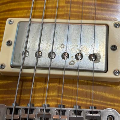 Nik Huber Orca 59 Bernie Marsden Flame Top Burst 2023 - Honey 7lbs 14.5 oz image 7