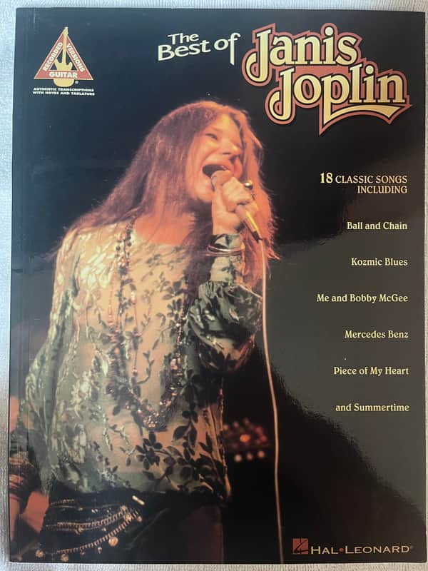 Janis Joplin - The Best of Janis Joplin- Guitar Tab / Tablature Book image 1
