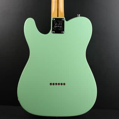 Fender 7Oth Anniversary Esquire  Nitro / Roasted Pine - Surf Green W/G&G Case image 2