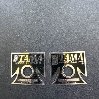 2-Tama Imperialstar 80’s- - Black and silver image 3
