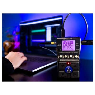 Zoom MS-80IR Plus MultiStomp Amp Modeler Pedal with Multi-Layer IR Technology, 5 Studio Effects, and 12 Essential Effects (Black) image 8