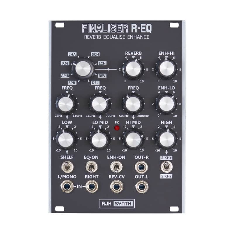 AJH Synth Finaliser R-EQ Eurorack Master Output Module (Vintage Black) image 1