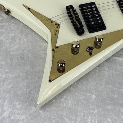 1983 USA Jackson Randy Rhoads Custom RR1 electric guitar in white #96 of first 100! image 3
