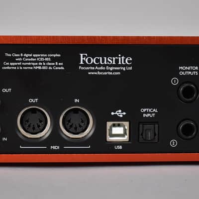 Focusrite Scarlett 18i8 2nd Gen USB Audio Interface image 2