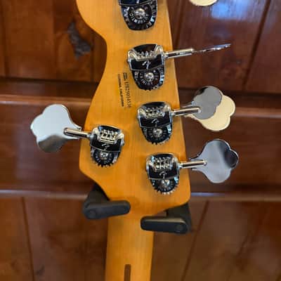 Fender American Ultra II Jazz Bass V Sinister Red image 6