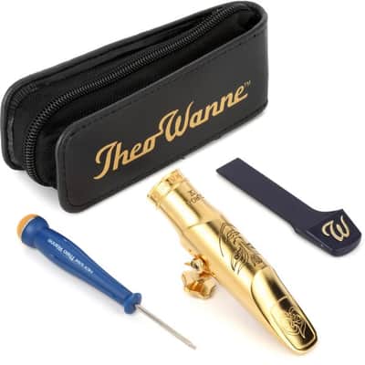 Theo Wanne DU5-TG7S Durga 5 Tenor Saxophone Mouthpiece - 7* Gold-plated image 3