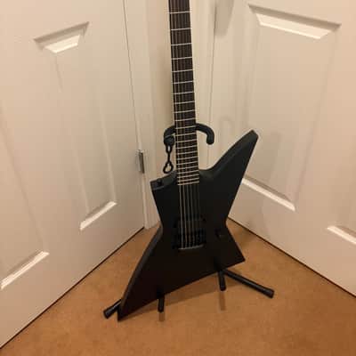 ESP LTD EX Black Metal w/ESP HSC image 1