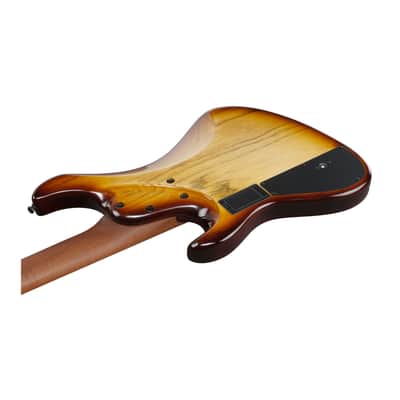 Ibanez MDM1305NAB MDM 5str Electric Bass w/Bag - Natural Stained Amber Burst image 5