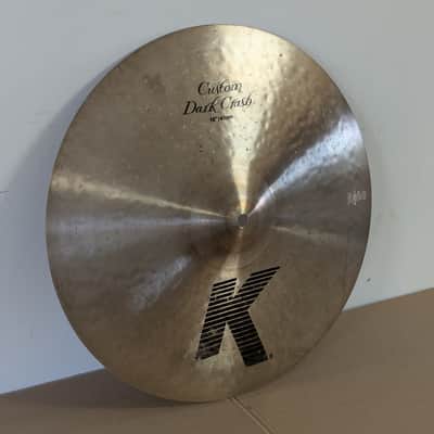 Zildjian 16" K Custom Dark Crash Cymbal 1995 - Present - Traditional image 2