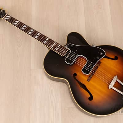 1951 Gibson L-7C Vintage Archtop Guitar w/ Double McCarty Pickguard, Lifton Case image 13