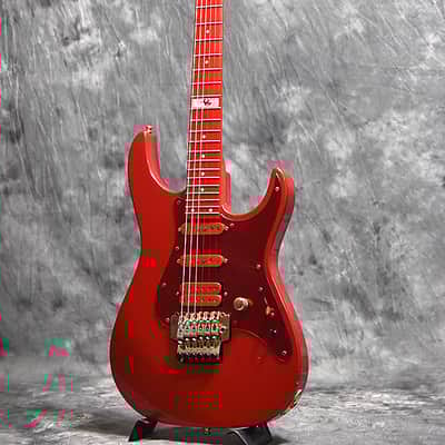 Fernandes LA-115KK L'Arc-en-Ciel Ken Signature Model Red | Reverb