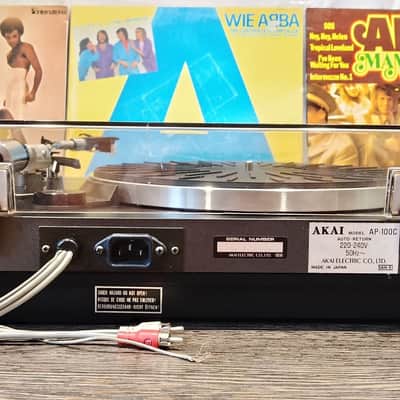 AKAI AP-100C Rare Vintage Turntable Serviced Belt Drive Warranty image 12