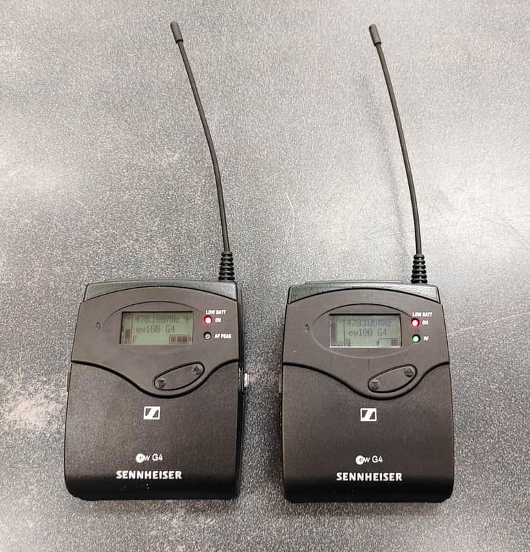 Sennheiser EW 100 G4 A1 Wireless Lavalier Mic System - SK100 EK100 image 1