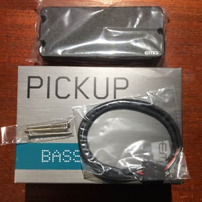EMG MM5HZ 5 STRING BASS BLACK PASSIVE NEW OPEN BOX MUSIC MAN MM5 HZ image 1