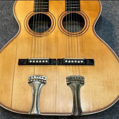 Louis Sutz Double Neck 1920 - Brazilian Rosewood image 17