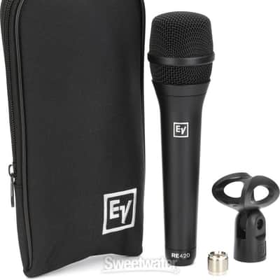 Electro-Voice RE420 Cardioid Condenser Handheld Vocal Microphone (RE420d2) image 4