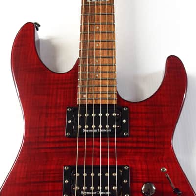 ESP LTD M-100 FM - See Thru Black Cherry image 2