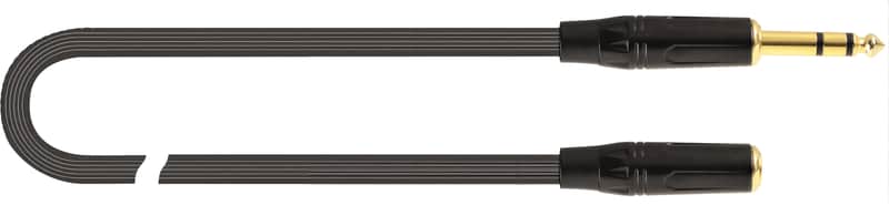 Quik Lok Just/J63 J63 F 3 Prolunga Cuffie Jack Trs Stereo 6.3 / Presa Jack Trs Stereo 6.3 3 Mt image 1