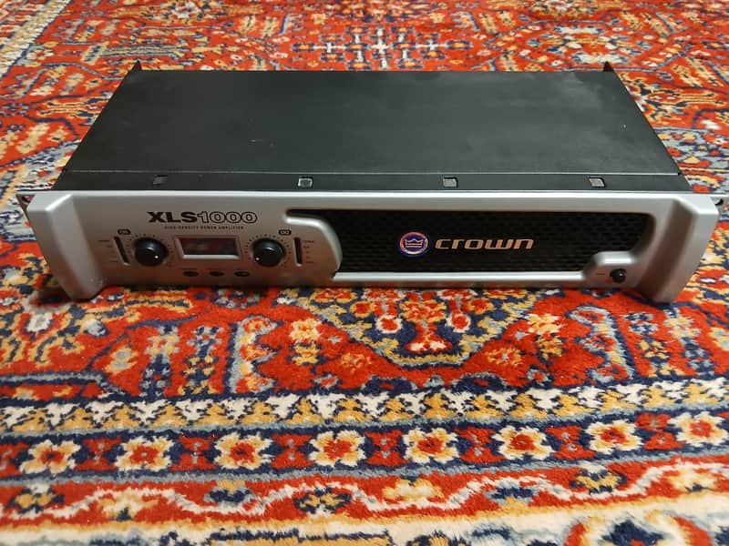 Crown XLS 1000 2-Channel High Density Power Amplifier image 1
