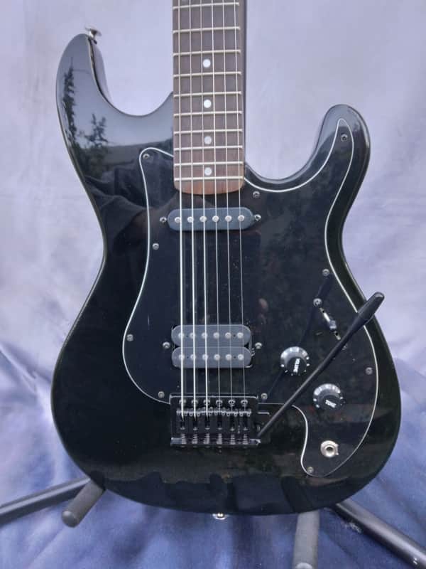 Samick Abilene Stratocaster Clone Electric Guitar 1980s? - Black