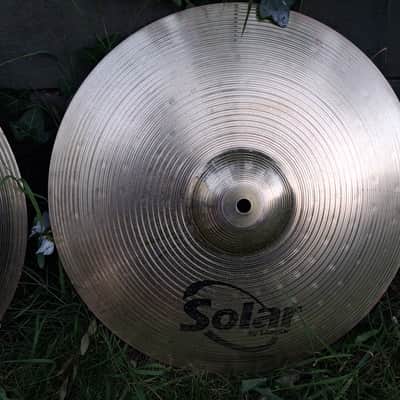 Sabian 14" hi hat cymbal set - Bronze image 2