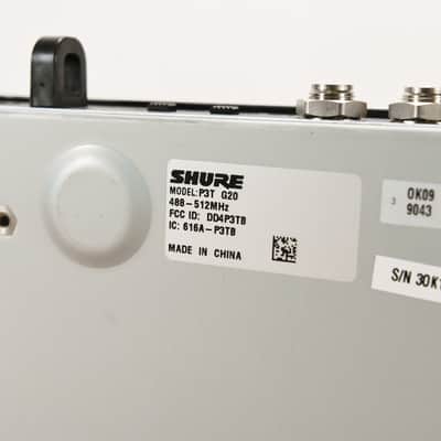 Shure P3T-G20 PSM 300 Wireless Transmitter - G20 Band (NO POWER SUPPLY) CG013EA image 10