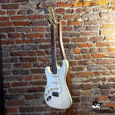 Fender Stratocaster Left-Handed *MIJ* Electric Guitar (1996 - Olympic White) image 9