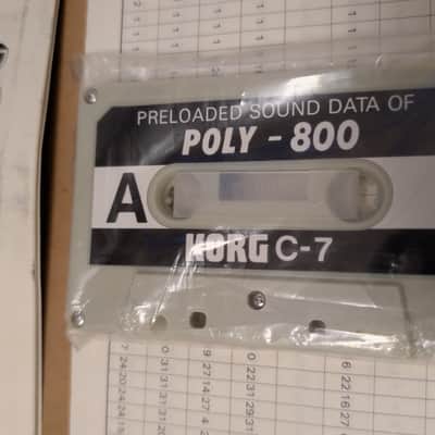 Korg Poly-800 in Original Box w/ Case Candy - NOS - Collectors image 7