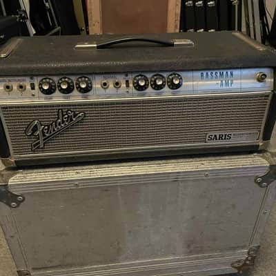 1967 Fender Bassman AB165 Drip Edge "Blackline" - Export Multi-Voltage - Blue Molded Caps image 6