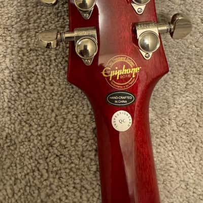 Epiphone Les Paul ES Limited Edition 2016 Semi-Hollow - Cherry Burst image 11