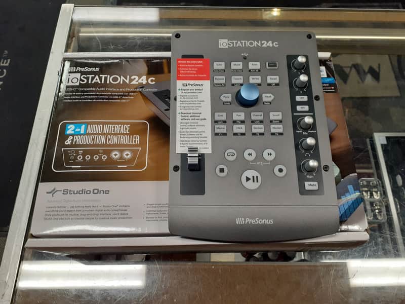 PreSonus ioStation 24c USB-C Audio Interface and DAW Controller image 1
