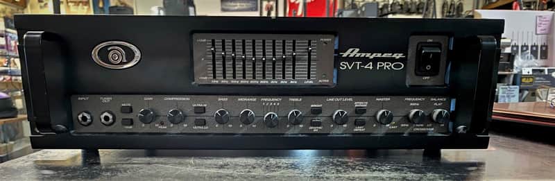 Ampeg SVT-4 PRO 1200-Watt Bass Amp Head image 1
