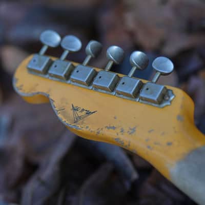 Fender Custom Shop Masterbuilt Austin Macnutt '52 Telecaster - Heavy Relic - Black image 9