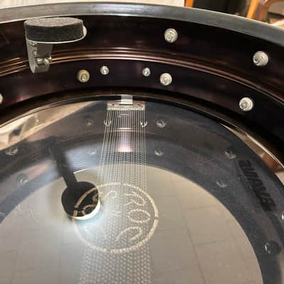 Ludwig Pointy B/O Badge 1970s 70’s 5x14 Black Beauty Snare Drum 1977-1979 image 6