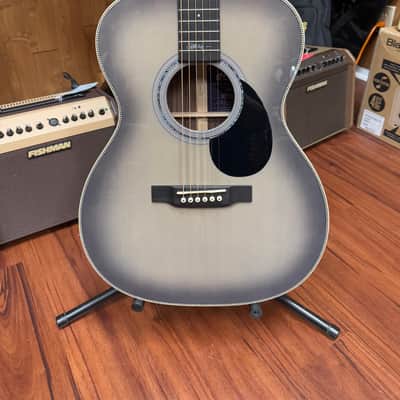 Martin OMJM John Mayer Signature 20th Anniversary Acoustic Guitar - Platinum Gray Burst w/Hard Case- New! image 5