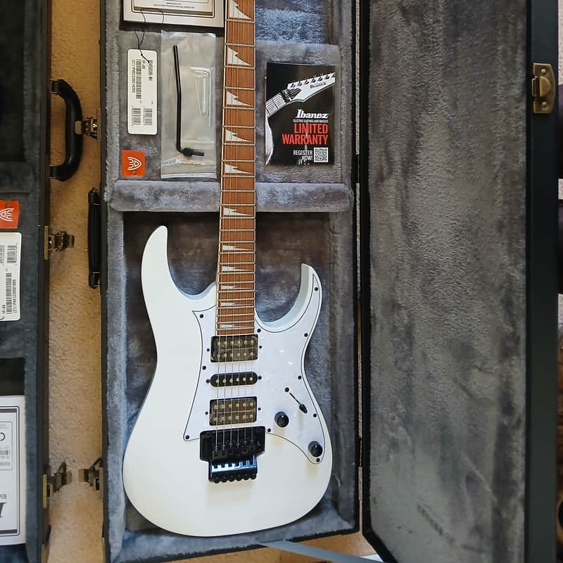 Ibanez RG450DXB-WH Standard with Jatoba Fretboard 2018 - Present - White image 1